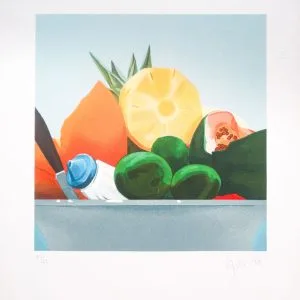 Bodegón con cuchillo