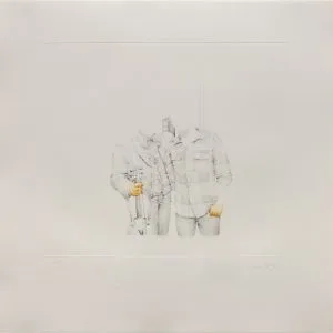 Retrato con manos pintadas Mariachi